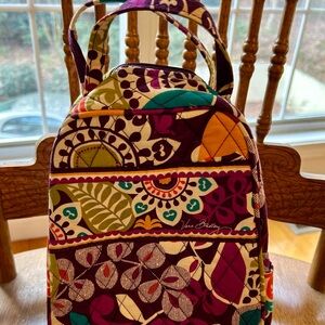VERA BRADLEY Plum Crazy Lunch Bunch Bag - Used Only Once Beautiful Floral Print